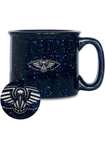 New Orleans Pelicans Campfire Ceramic Mug - Blue