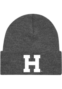 Legacy Harvard Crimson Charcoal Basic Cuff Youth Knit Hat