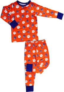 Clemson Tigers Boys PJ set PJ Set - Orange