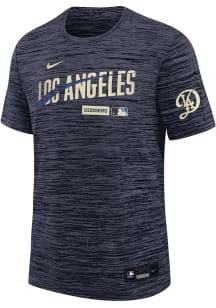 Nike Los Angeles Dodgers Youth Blue City Connect AC Velocity Short Sleeve T-Shirt