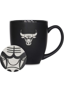 Chicago Bulls Primary Bistro Ceramic Mug - Black