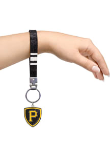Pittsburgh Pirates Crystal Keychain - Black