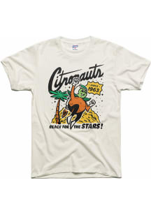 Charlie Hustle UCF Knights Ivory Citronauts Short Sleeve Fashion T Shirt