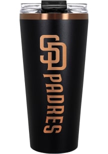 San Diego Padres 32oz Big Slim Stainless Steel Tumbler - Black