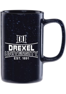 Drexel Dragons Tall Camper Ceramic Mug - Navy Blue