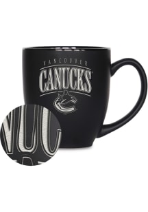 Vancouver Canucks Tribute Bistro Ceramic Mug - Black