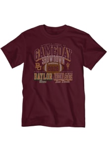 Blue 84 Arizona State Sun Devils Maroon Football vs Baylor Bears Short Sleeve T Shirt