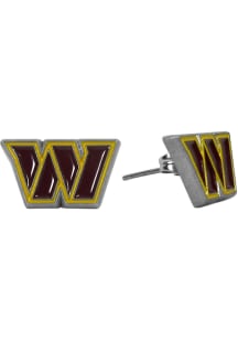 Washington Commanders Logo Post Womens Earrings