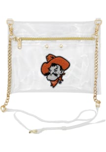 Oklahoma State Cowboys Flat Womens Clear Tote