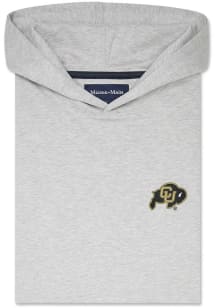 Mizzen+Main Colorado Buffaloes Mens Grey KPI Long Sleeve Hoodie