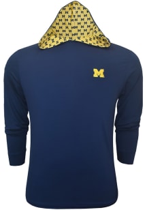 Horn Legend Michigan Wolverines Mens Navy Blue Block M Fashion Hood