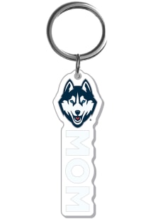 UConn Huskies Mom Acrylic Keychain - Navy Blue