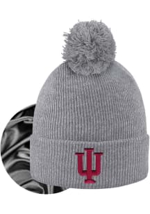 LogoFit Indiana Hoosiers Grey Monroe Womens Knit Hat