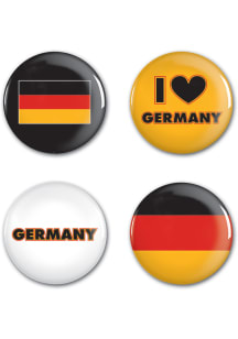 Germany National Team 4 Pack Button - Black