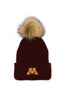 LogoFit Minnesota Golden Gophers Maroon Belgian Womens Knit Hat