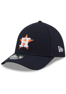 New Era Houston Astros Mens Navy Blue MLB Player Replica 39THIRTY M-Crown Flex Hat