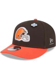 New Era Cleveland Browns Brown 2026 NFL Draft 9FIFTY Mens Snapback Hat