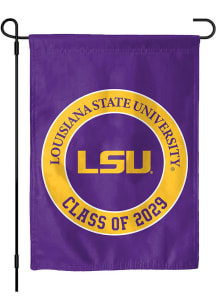 LSU Tigers Class of 2029 Garden Flag - Purple