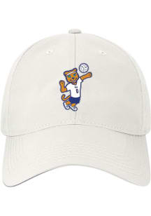 Pitt Panthers Volleyball Cool Fit Side Patch Adjustable Hat - White