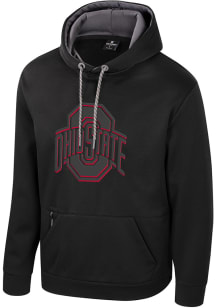 Colosseum Ohio State Buckeyes Mens Black Fridge Blackout Hood