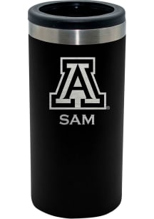 The Memory Company Arizona Wildcats Personalized Laser Etched 12oz Slim Can Stainless Steel Coolie