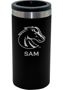 The Memory Company Boise State Broncos Personalized Laser Etched 12oz Slim Can Stainless Steel Coo..