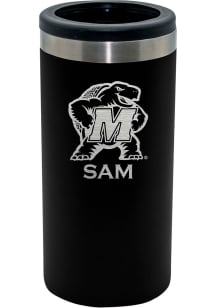 The Memory Company Maryland Terrapins Personalized Laser Etched 12oz Slim Can Stainless Steel Cool..