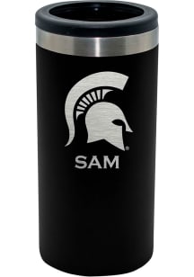 The Memory Company Michigan State Spartans Personalized Laser Etched 12oz Slim Can Stainless Steel..