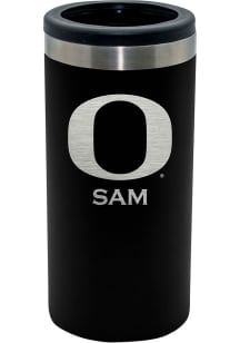 Oregon Ducks Personalized Laser Etched 12oz Slim Can Stainless Steel Coolie