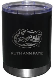 Florida Gators Personalized Laser Etched 12oz Lowball Tumbler - Black