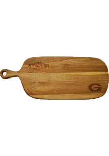 Georgia Bulldogs Personalized Acacia Paddle Cutting Board