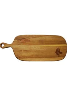 Boston Red Sox Personalized Acacia Paddle Cutting Board