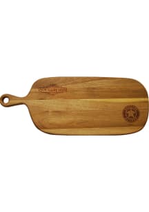 Houston Astros Personalized Acacia Paddle Cutting Board