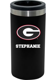 The Memory Company Georgia Bulldogs Personalized 12oz Slim Can Stainless Steel Coolie
