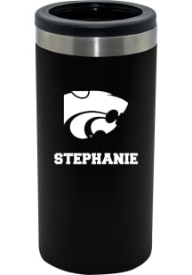 The Memory Company K-State Wildcats Personalized 12oz Slim Can Stainless Steel Coolie