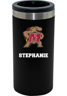 The Memory Company Maryland Terrapins Personalized 12oz Slim Can Stainless Steel Coolie