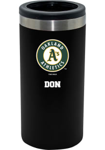 The Memory Company Oakland Athletics Personalized 12oz Slim Can Stainless Steel Coolie