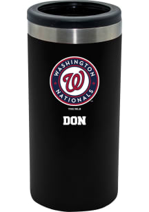 The Memory Company Washington Nationals Personalized 12oz Slim Can Stainless Steel Coolie