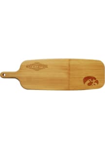Iowa Hawkeyes Personalized Bamboo Paddle Serving Tray