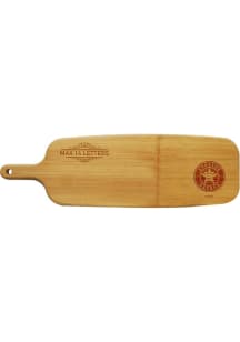 Houston Astros Personalized Bamboo Paddle Serving Tray