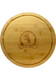 Chicago White Sox Personalized 13 Inch Bamboo Lazy Susan Serving Tray