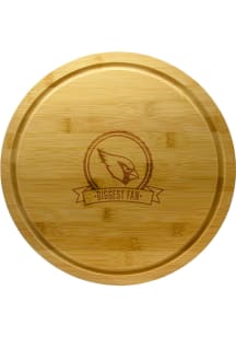 Arizona Cardinals Personalized 13 Inch Bamboo Lazy Susan Serving Tray