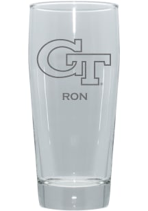 GA Tech Yellow Jackets Personalized 16oz Clubhouse Pilsner Glass - Navy Blue