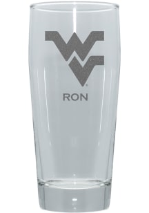 West Virginia Mountaineers Personalized 16oz Clubhouse Pilsner Glass - Crimson
