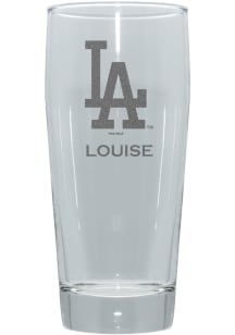 Los Angeles Dodgers Personalized 16oz Clubhouse Pilsner Glass - Navy Blue
