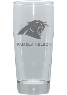 Carolina Panthers Personalized 16oz Clubhouse Pilsner Glass - Black