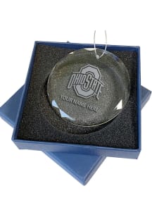 Ohio State Buckeyes Personalized Ornament - Red