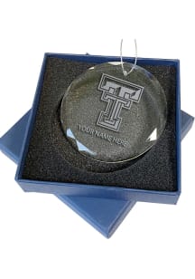 Texas Tech Red Raiders Personalized Ornament - Black