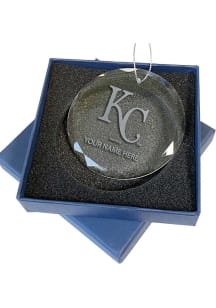 Kansas City Royals Personalized Ornament - Navy Blue