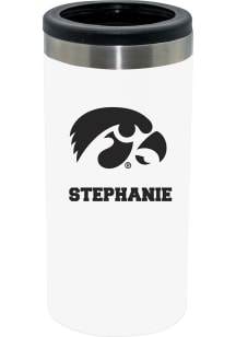 The Memory Company Iowa Hawkeyes Personalized Slim Can Stainless Steel Coolie